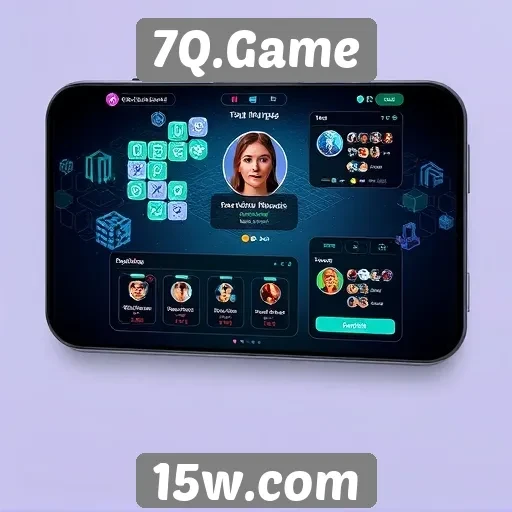 Análise da interface de usuário do 7Q.Game